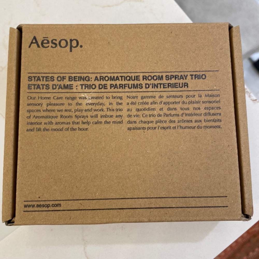 Aesop States of Being: Aromatique Room Spray Trio